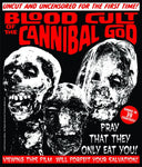 Blood Cult Of The Cannibal God t-shirt -  (XXL, XXXL) - Fantasm Media