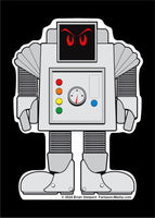 Outer Space Robot from Outer Space Sticker