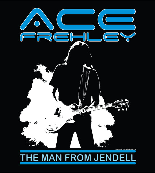Official Ace Frehley t-shirt - The Man From Jendell (S-XL) - Fantasm Media