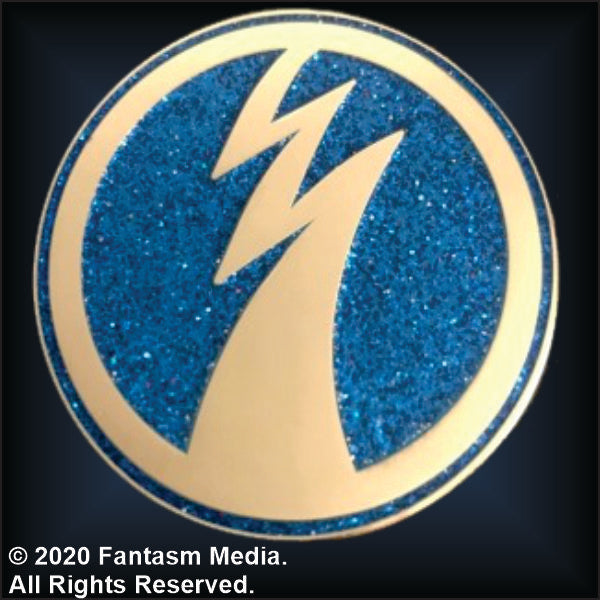 Official Ace Frehley Enamel Pin (Blue Glitter) - LIMIT ONE PER CUSTOMER - Fantasm Media