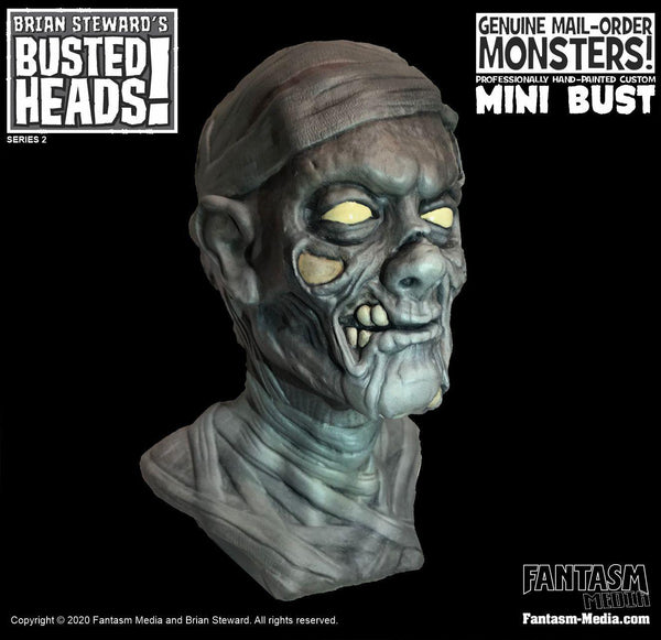 Busted Heads - The Mummy Mini Bust - Fantasm Media