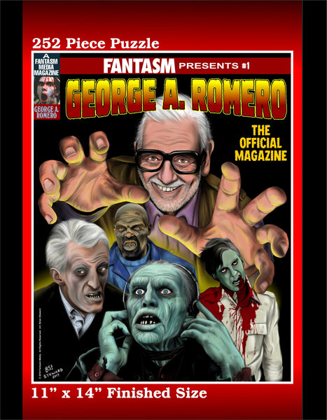 Puzzle - Fantasm Presents #1: George A. Romero - Cover Image - Fantasm Media