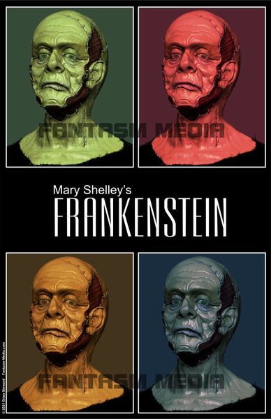 Brian Steward 11" x 17" Poster Print  - Mary Shelley's Frankenstein - Fantasm Media