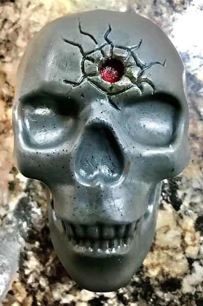 Custom Handmade Head Shot Skull Soap - Fantasm Media
